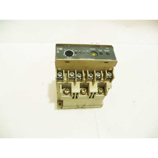 Electronic Protection Relay, ET-N60, 4A, Mitsubishi (14 Days Warrenty on Entire Stock)